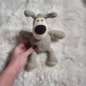 Boofle Teddy Bear Knit Small Cute Toy Home Decor Plush Stuffed Animal Collectibl